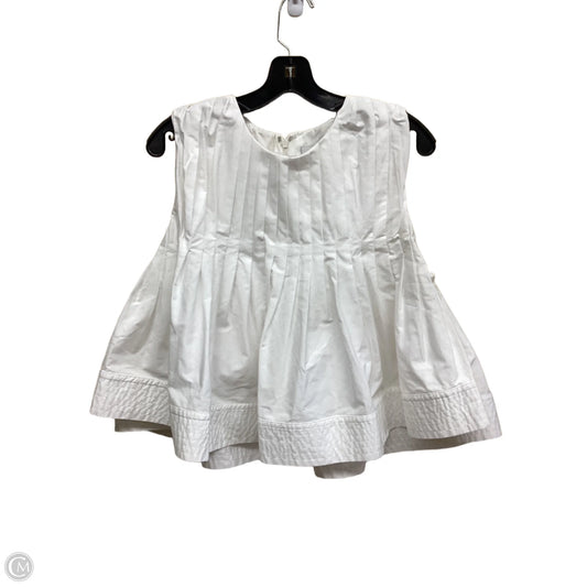 Top Sleeveless By Mare Mare In White, Size: L