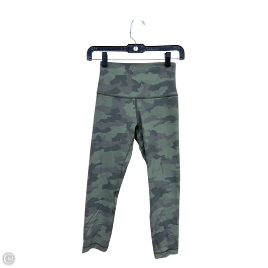 Athletic Pants By Lululemon In Camouflage Print, Size: 4