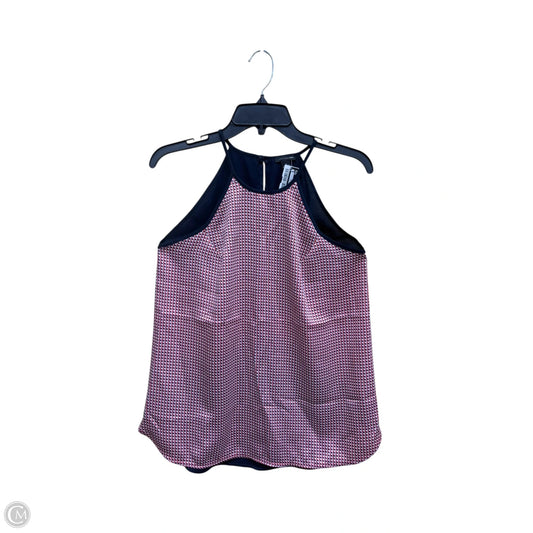 Top Sleeveless By Ann Taylor In Blue & Red, Size: S