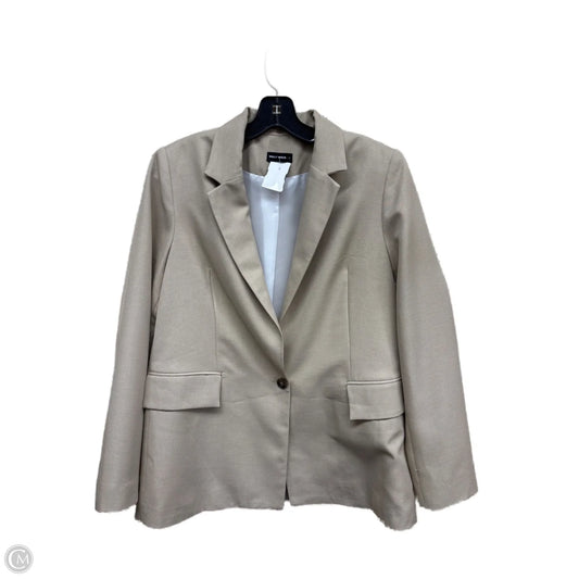 Blazer By Clothes Mentor In Tan, Size: S