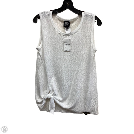Top Sleeveless By Bobeau In White, Size: S