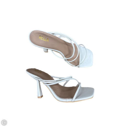 Shoes Heels Kitten By Clothes Mentor In White, Size: 6