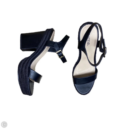 Shoes Heels Platform By Just Fab In Black, Size: 9.5