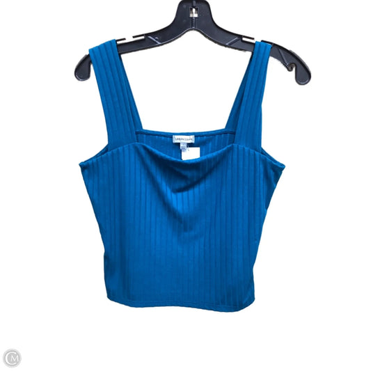 Top Sleeveless By Clothes Mentor In Blue, Size: L