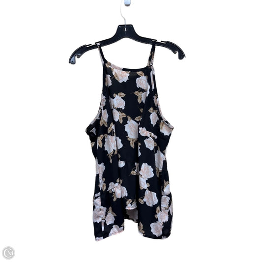 Top Sleeveless By Torrid In Floral Print, Size: 2x