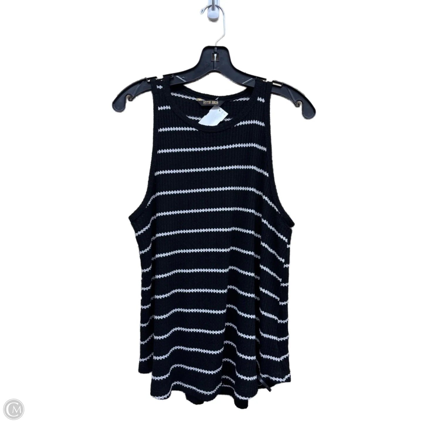 Top Sleeveless By Peyton Jensen In Striped Pattern