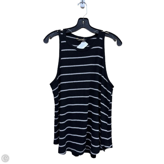 Top Sleeveless By Peyton Jensen In Striped Pattern