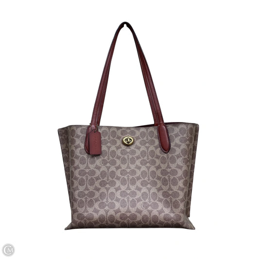 Handbag Designer By Coach, Size: Large