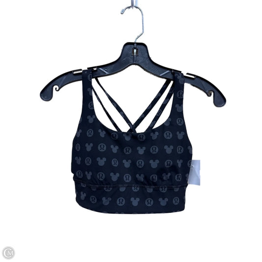 Athletic Bra By Lululemon In Grey Size 4