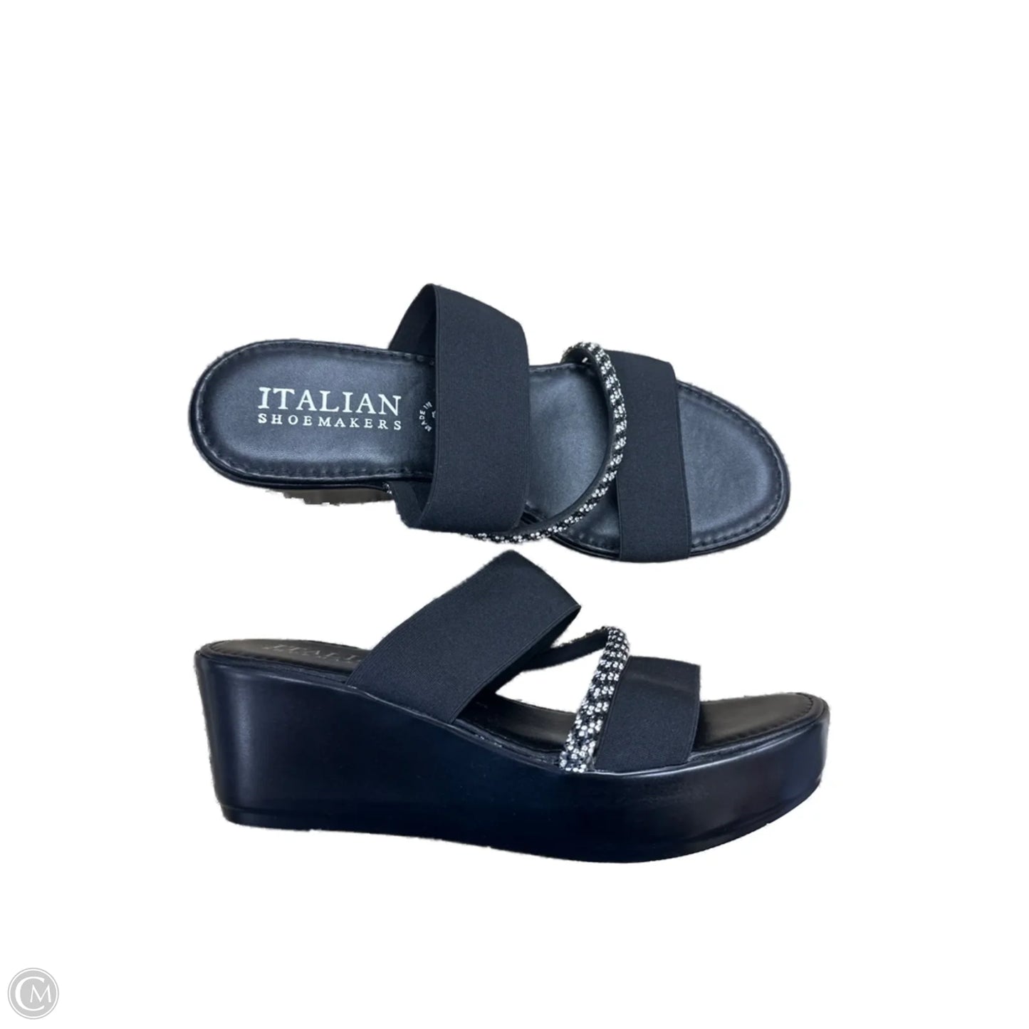 Shoes Heels Platform By Italian Shoemakers In Black, Size: 9