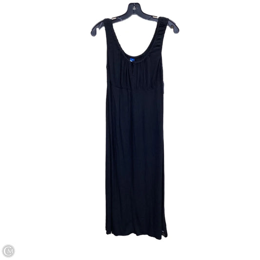 Dress Casual Maxi By Old Navy In Black, Size: Xs