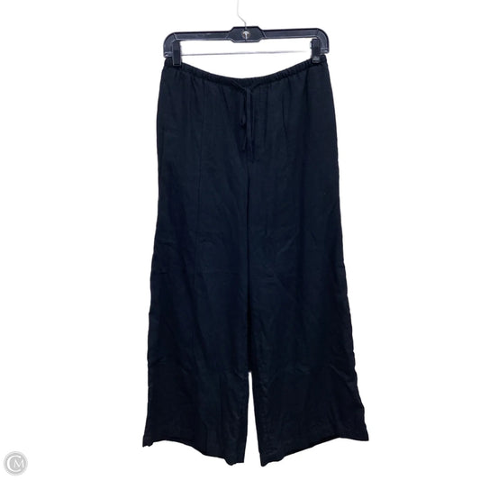 Pants Linen By A New Day In Black, Size: S