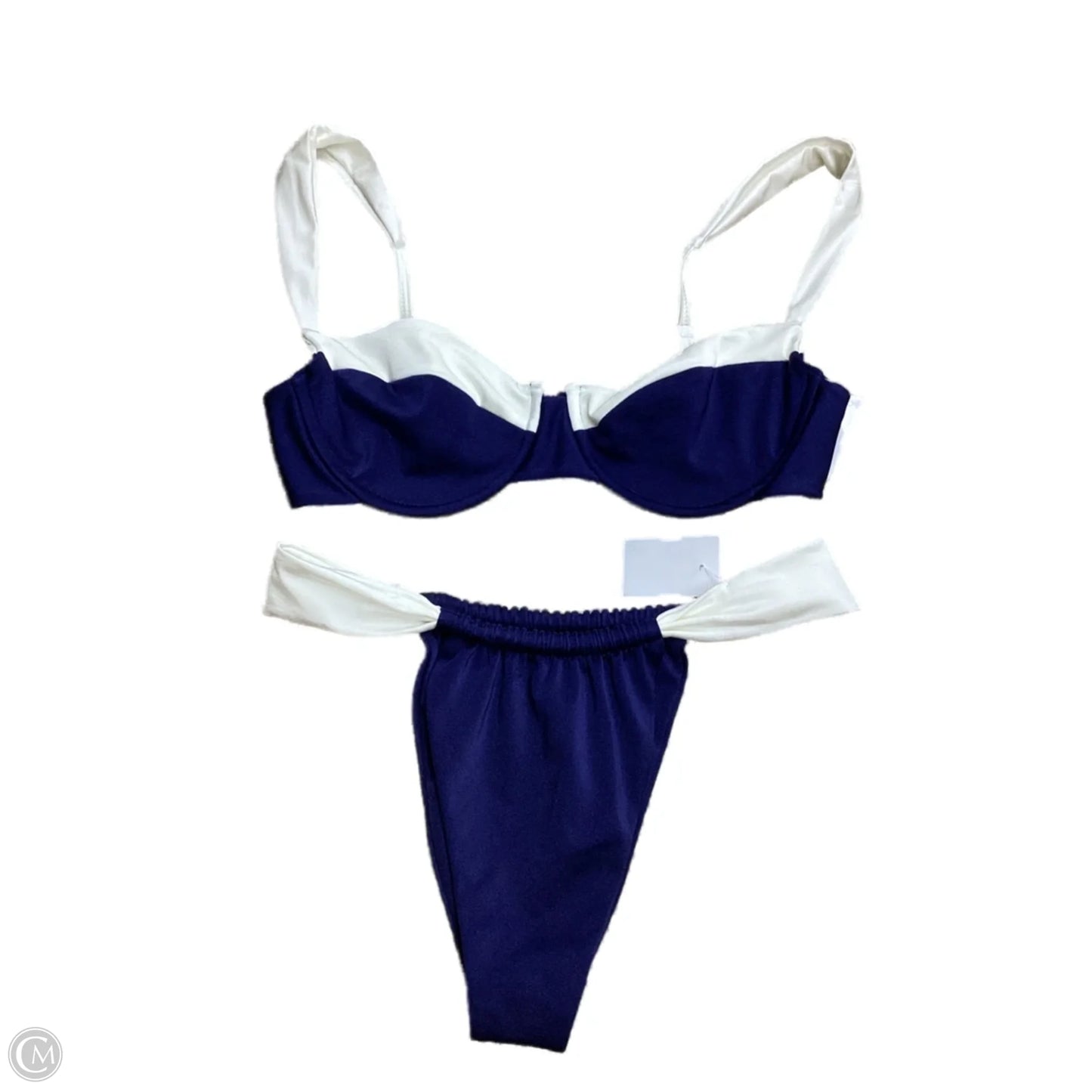 Swimsuit 2pc By Clothes Mentor In Blue, Size: 0
