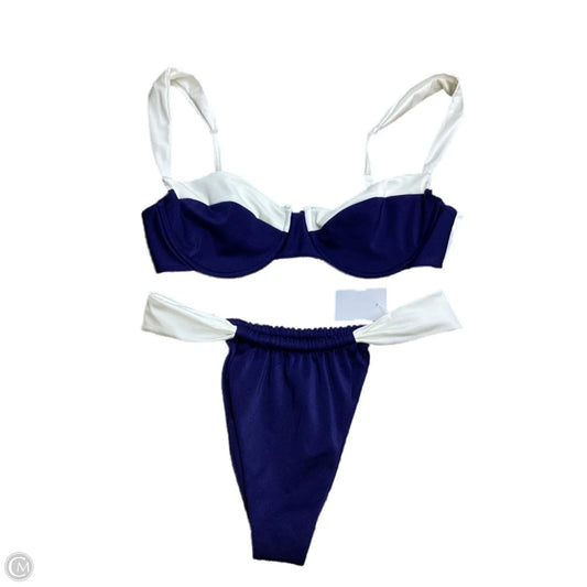 Swimsuit 2pc By Clothes Mentor In Blue, Size: 0