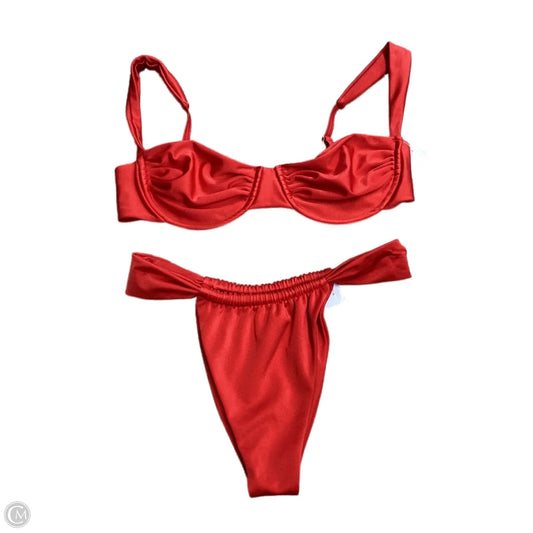 Swimsuit 2pc By Clothes Mentor In Multi-colored, Size: 0