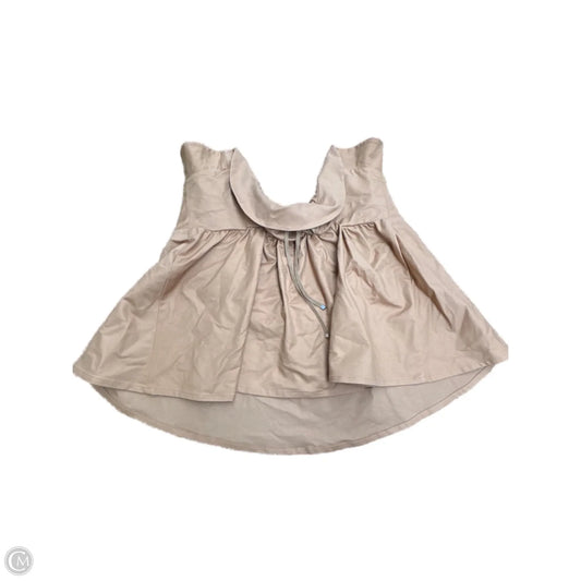 Top Sleeveless By Cma In Tan, Size: Xs