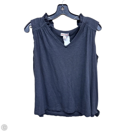 Top Short Sleeve By Knox Rose In Black, Size: S
