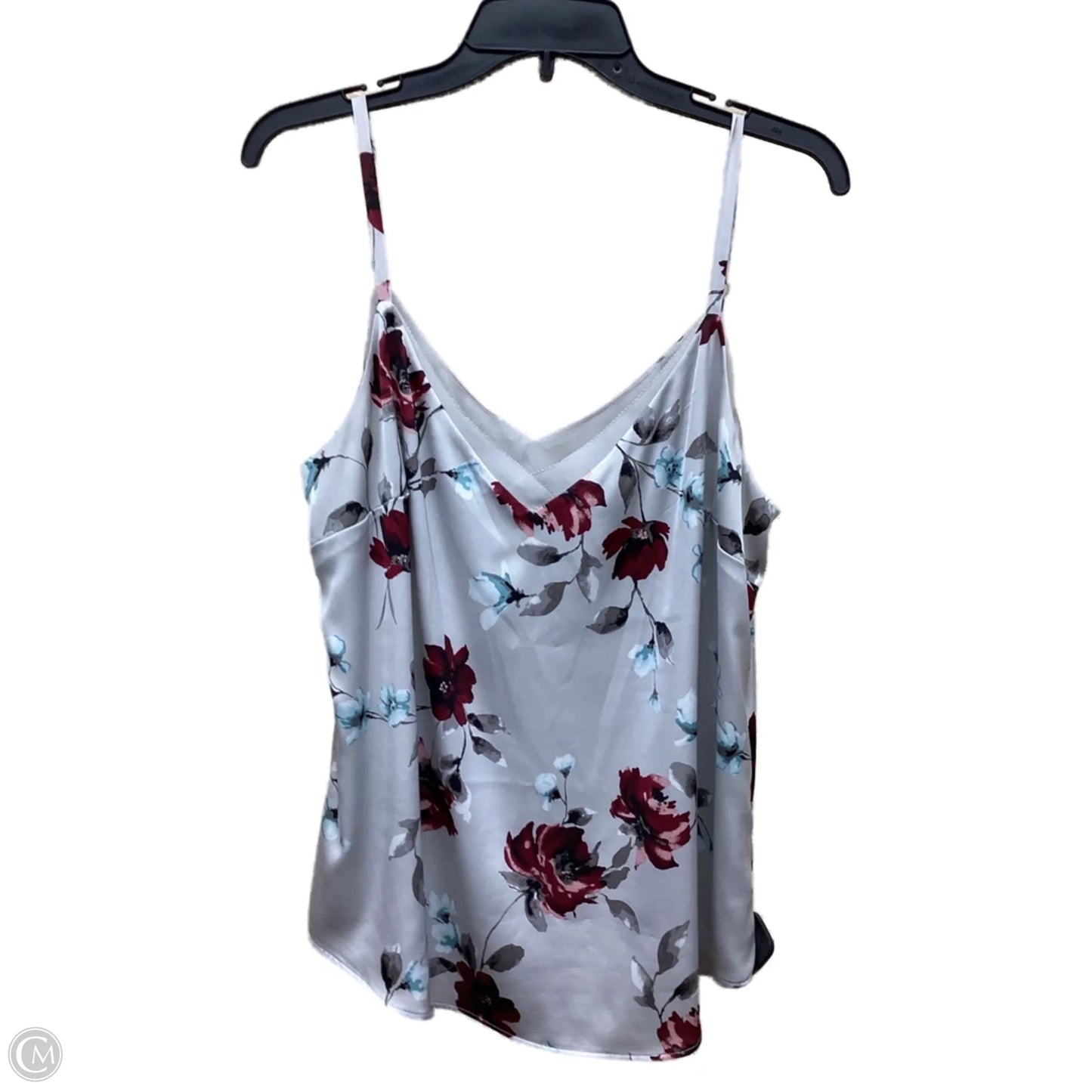 Top Sleeveless By White House Black Market In Floral Print, Size: L