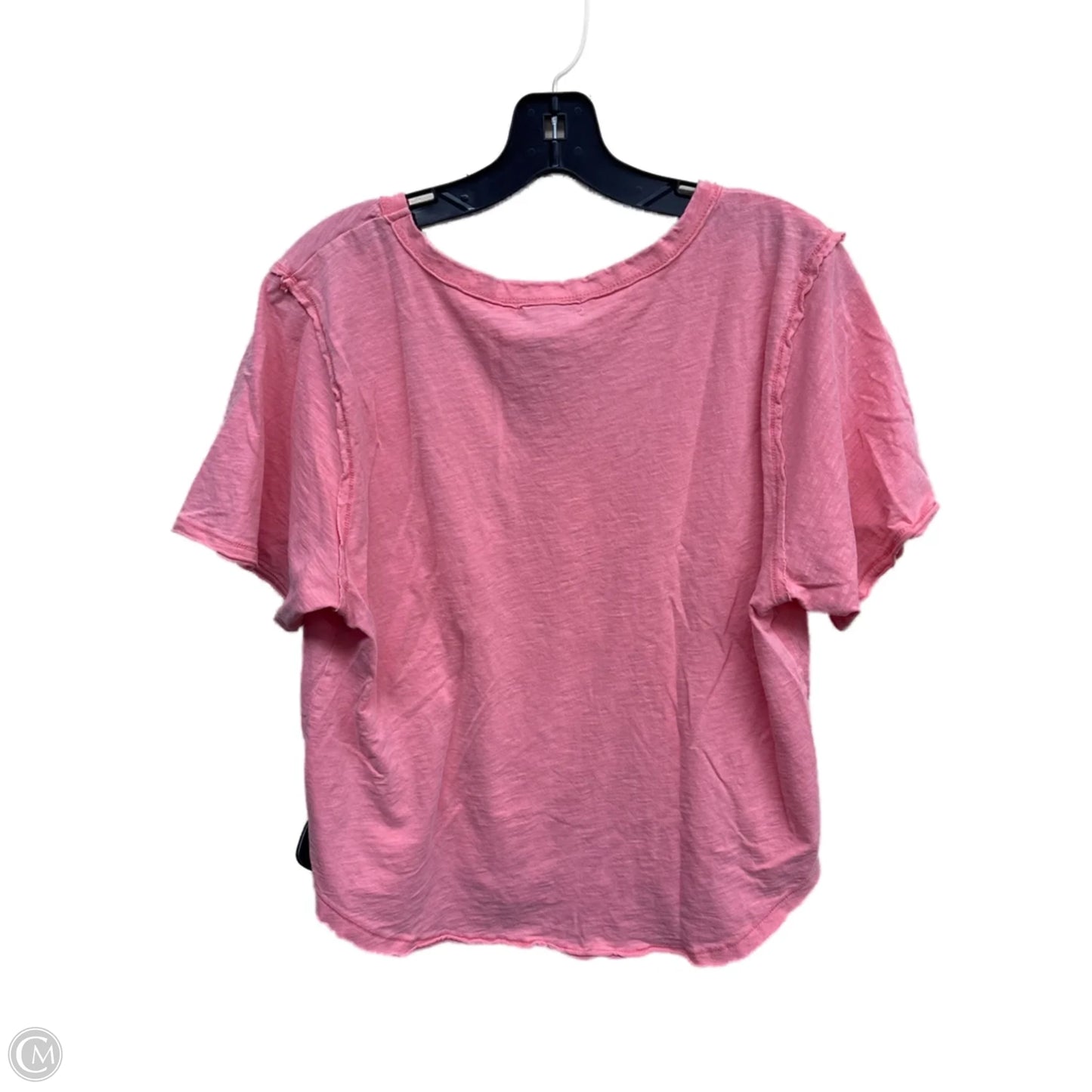 Top Short Sleeve By Z Supply In Pink, Size: M