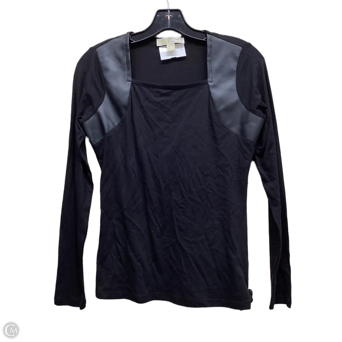 Top Long Sleeve By Michael By Michael Kors In Black, Size: Xs