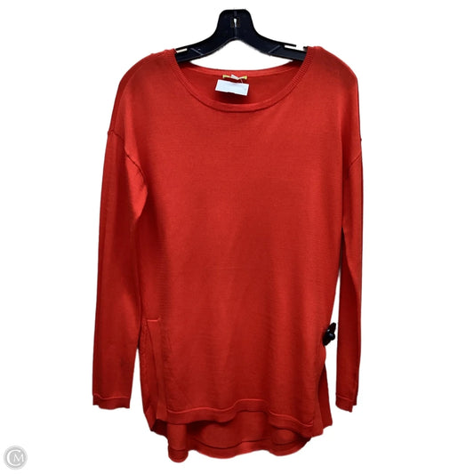 Top Long Sleeve By Gianni Bini In Orange, Size: Xs