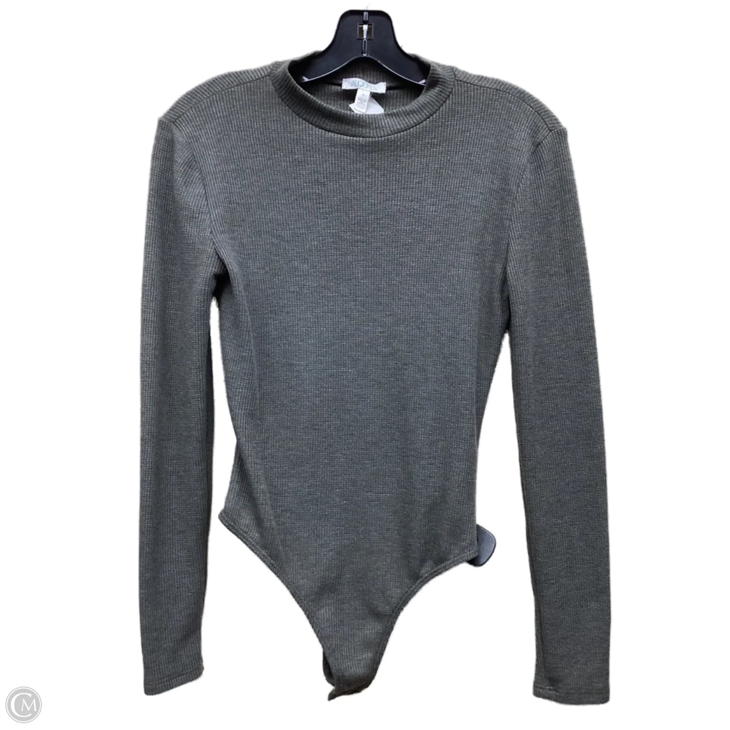 Top Long Sleeve By Abound In Grey, Size: Xs