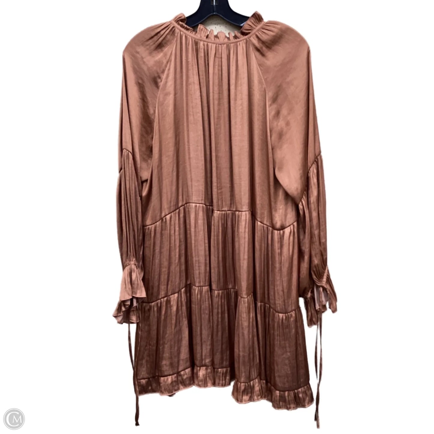 Dress Casual Short By Clothes Mentor In Orange, Size: Xl