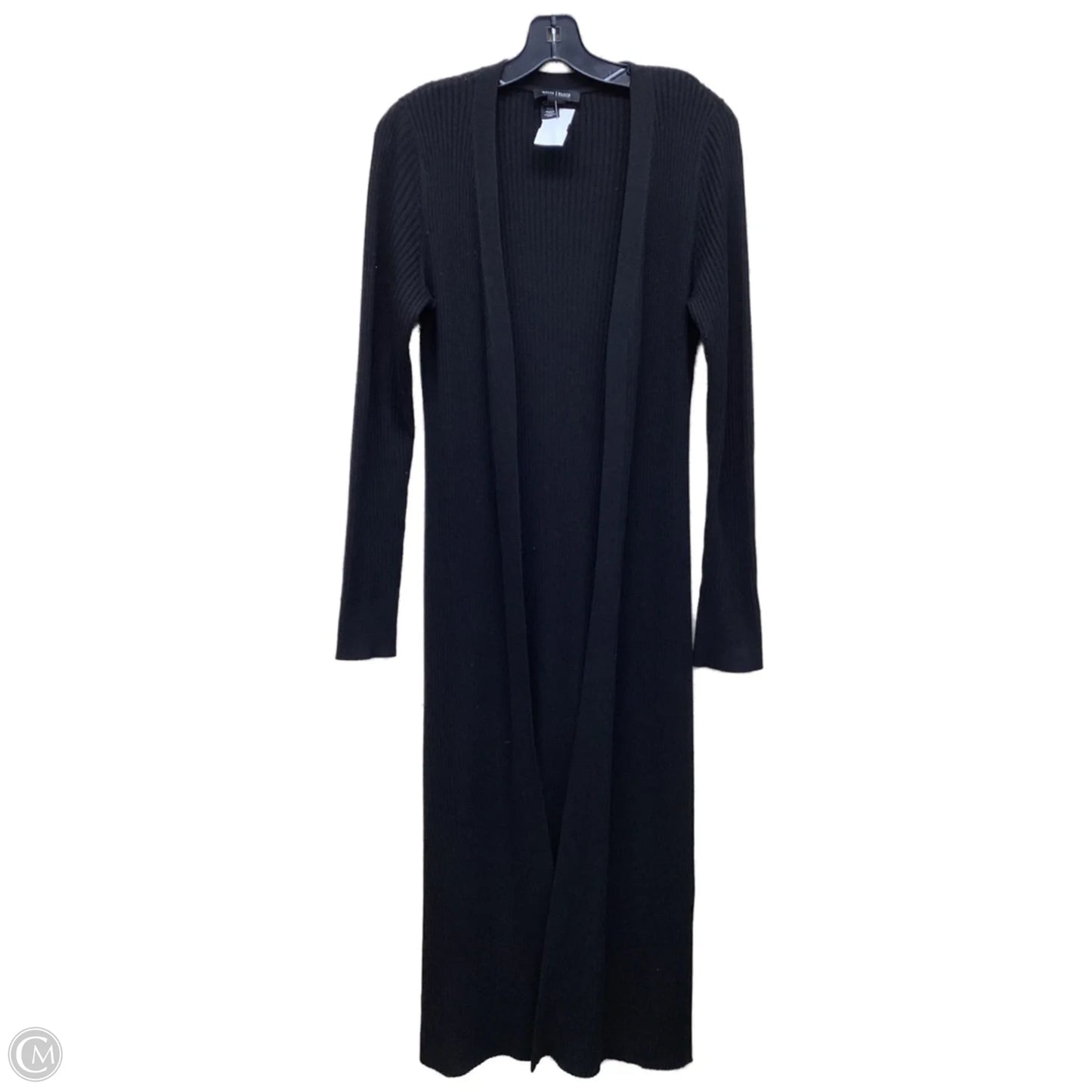 Sweater Cardigan By White House Black Market In Black, Size: L