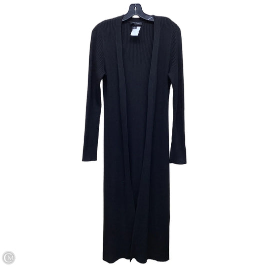 Sweater Cardigan By White House Black Market In Black, Size: L