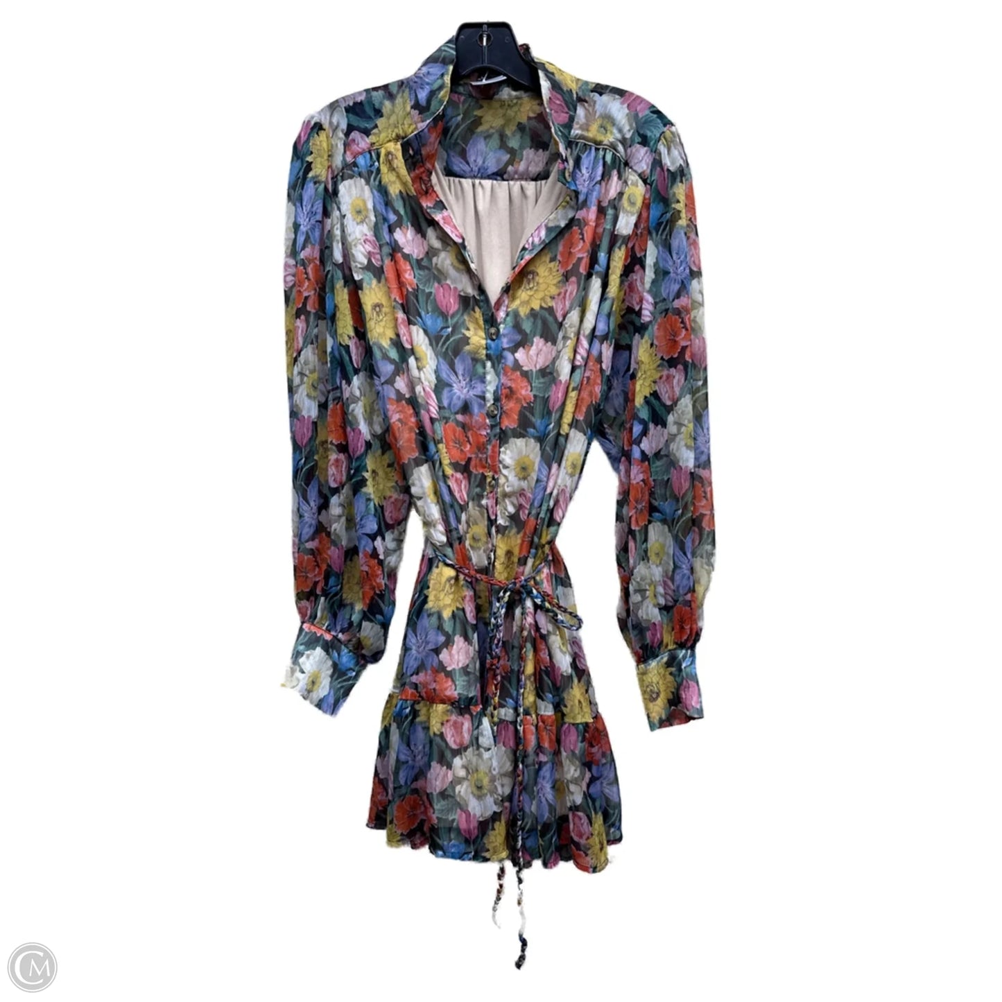 Dress Casual Short By Aakaa In Floral Print, Size: L