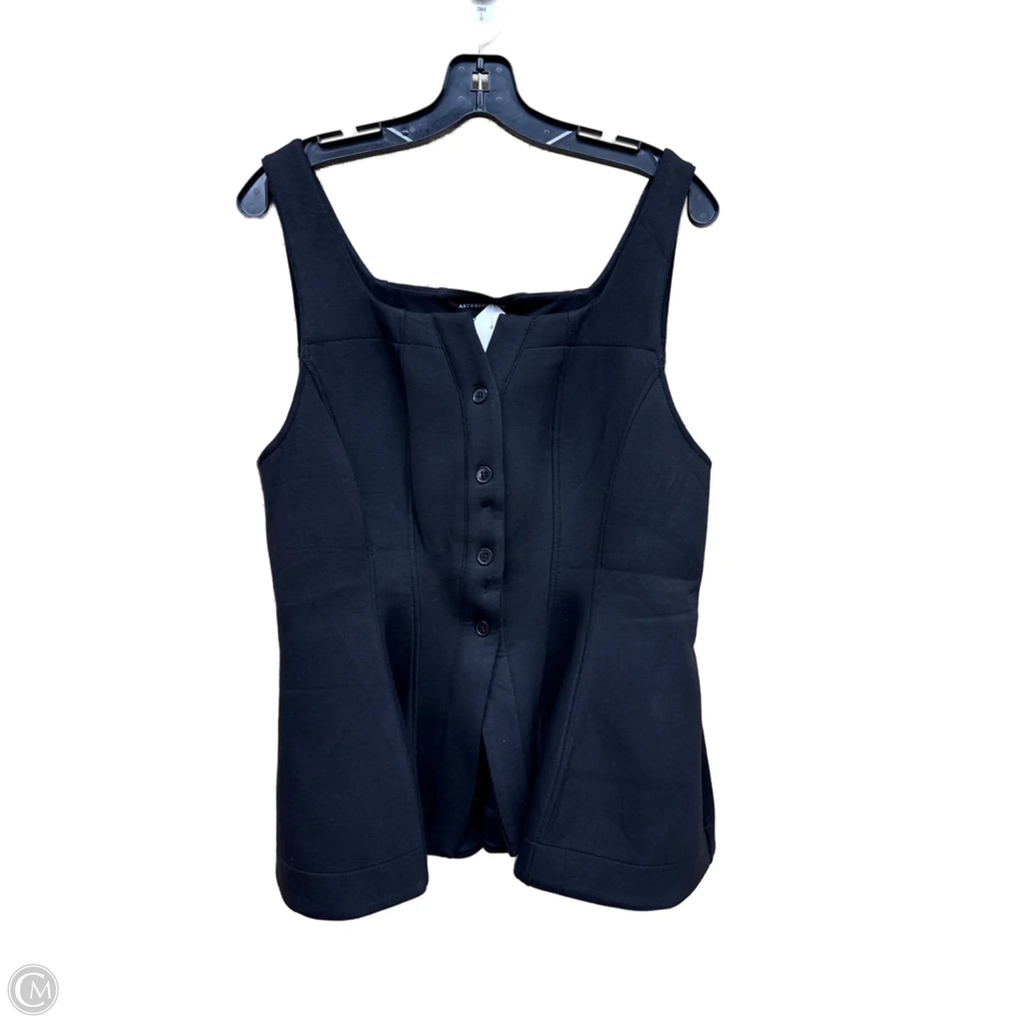 Top Sleeveless By Anthropologie In Black, Size: Xl