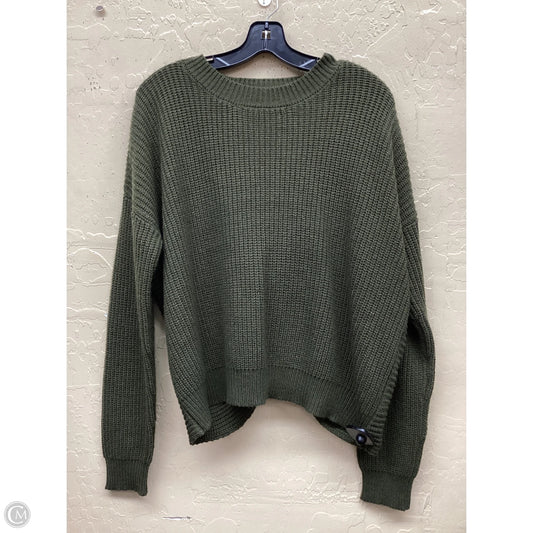 Sweater By Clothes Mentor In Green
