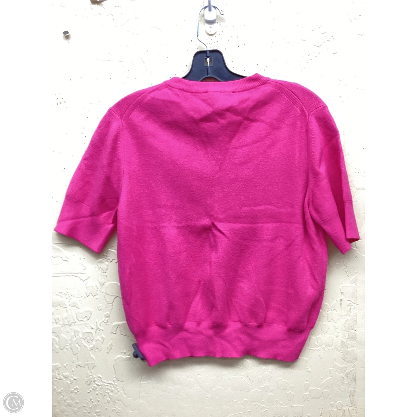 Top Short Sleeve By French Connection In Pink, Size: M