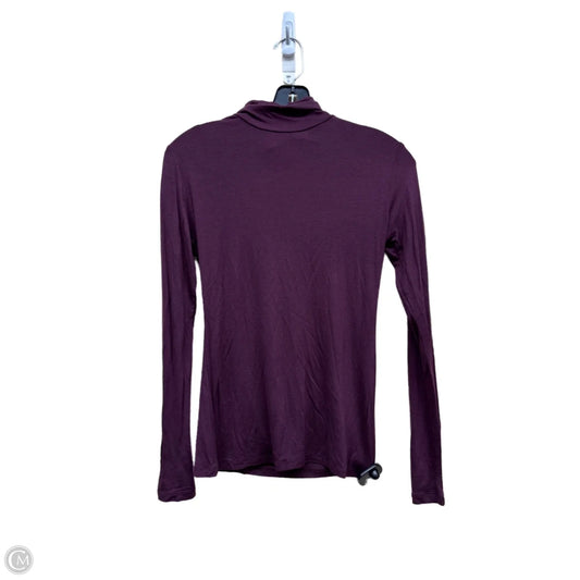 Top Long Sleeve By Clothes Mentor In Purple, Size: M