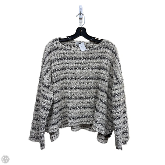 Sweater By Clothes Mentor In Striped Pattern