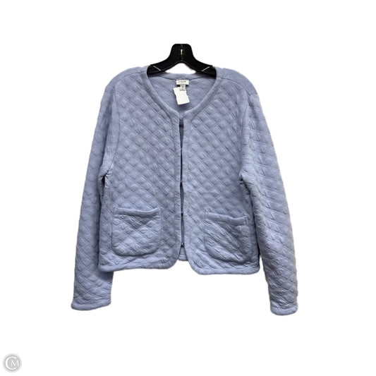 Sweater Cardigan By J. Crew In Purple, Size: M