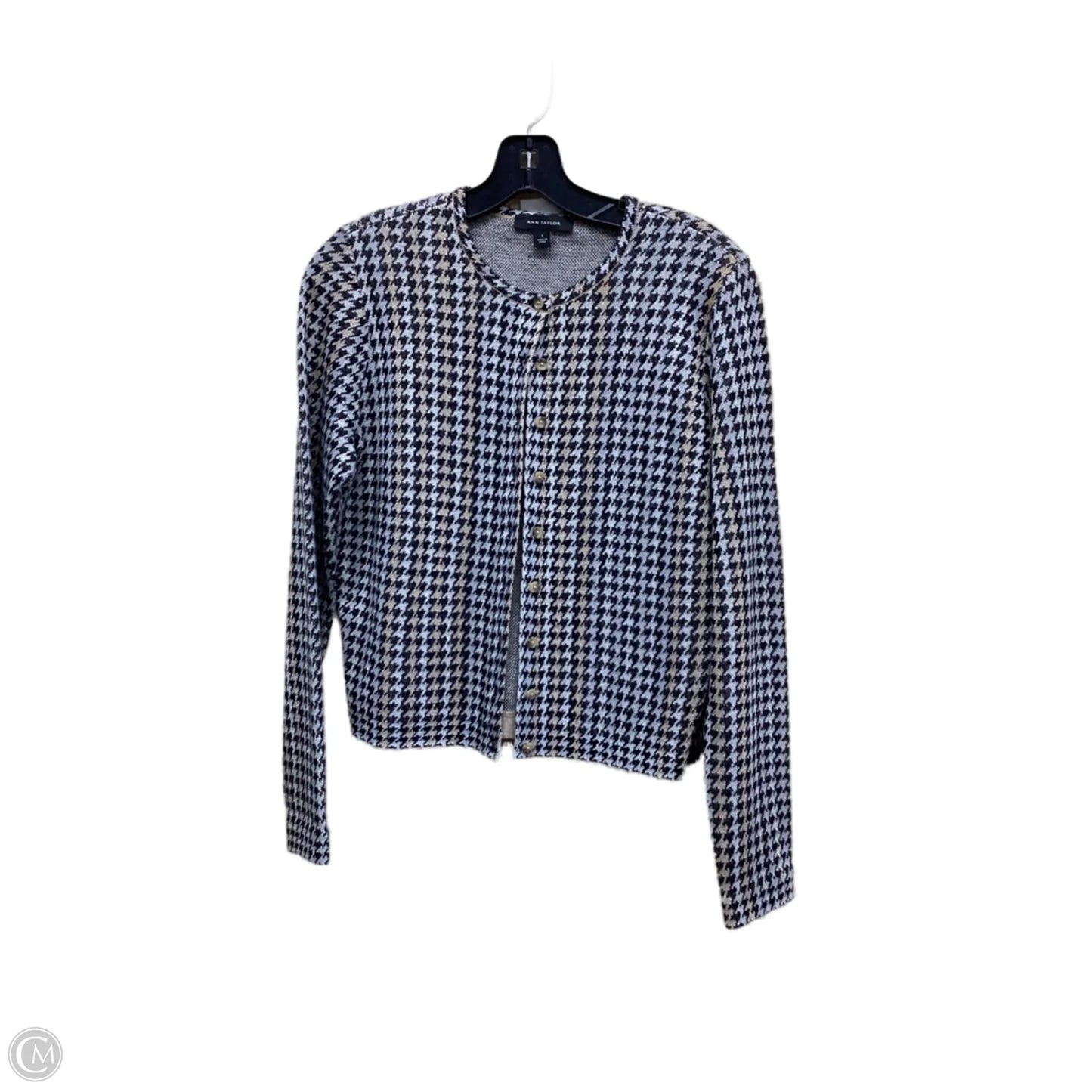 Sweater Cardigan By Ann Taylor In Multi-colored, Size: S