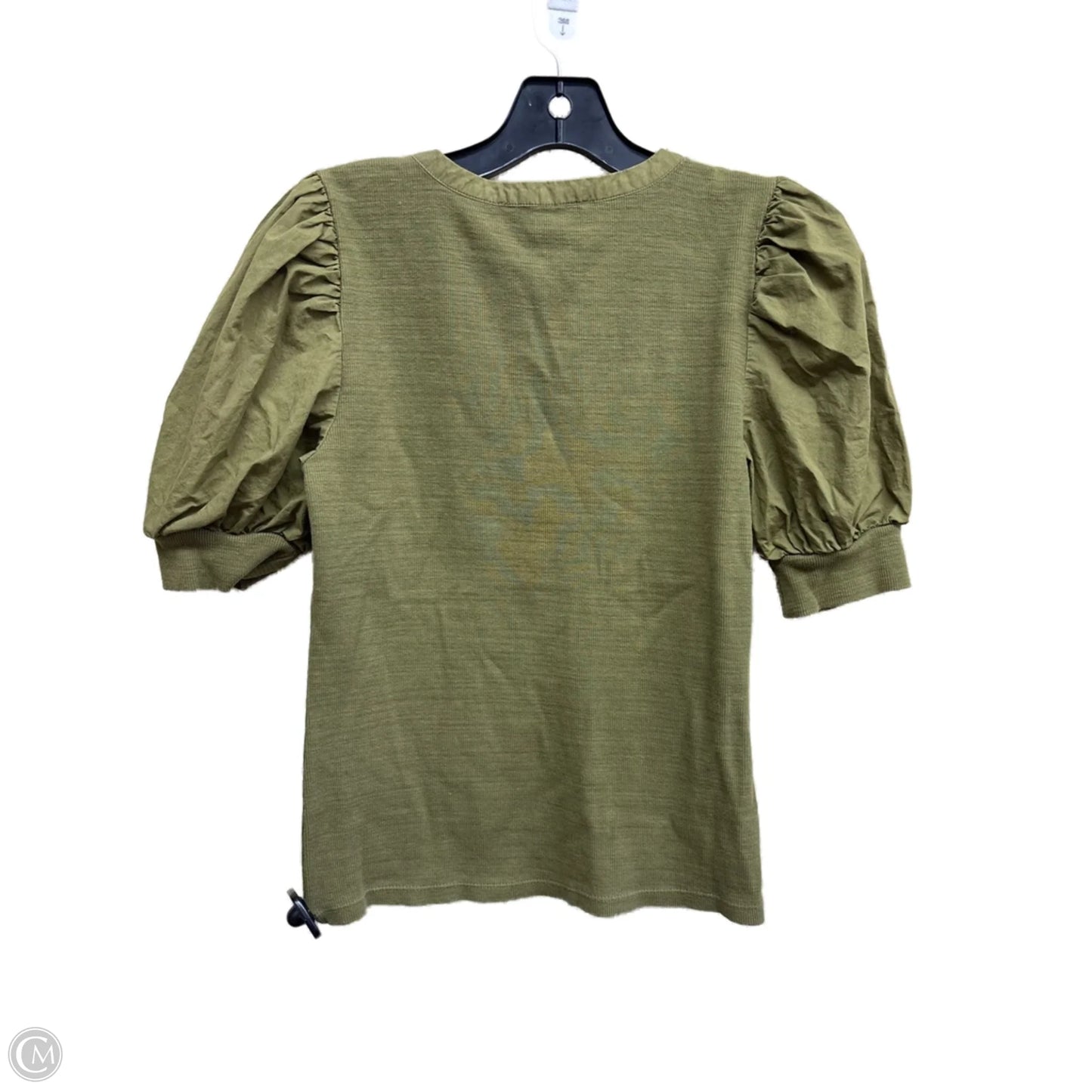 Top Short Sleeve By Loft In Green, Size: Xs