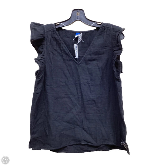 Top Short Sleeve By Old Navy In Black, Size: S