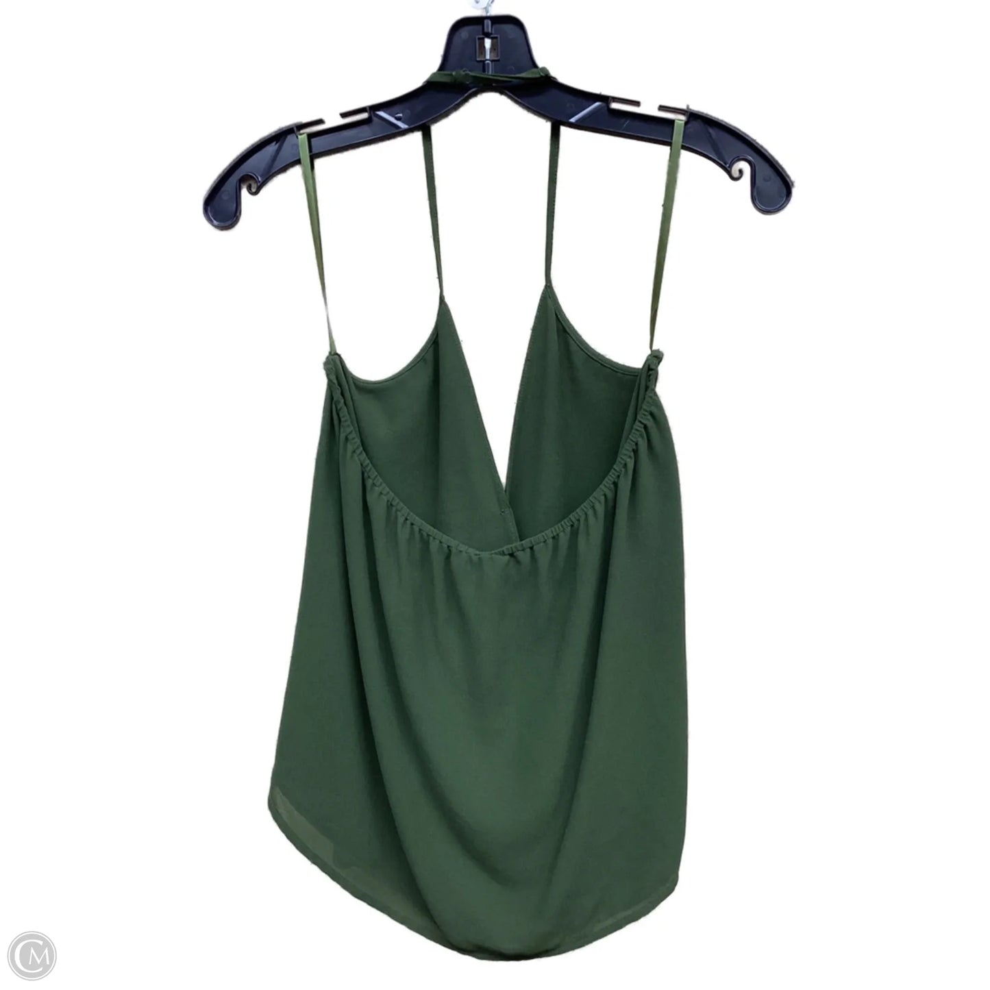 Top Sleeveless By Naked Zebra In Green, Size: M