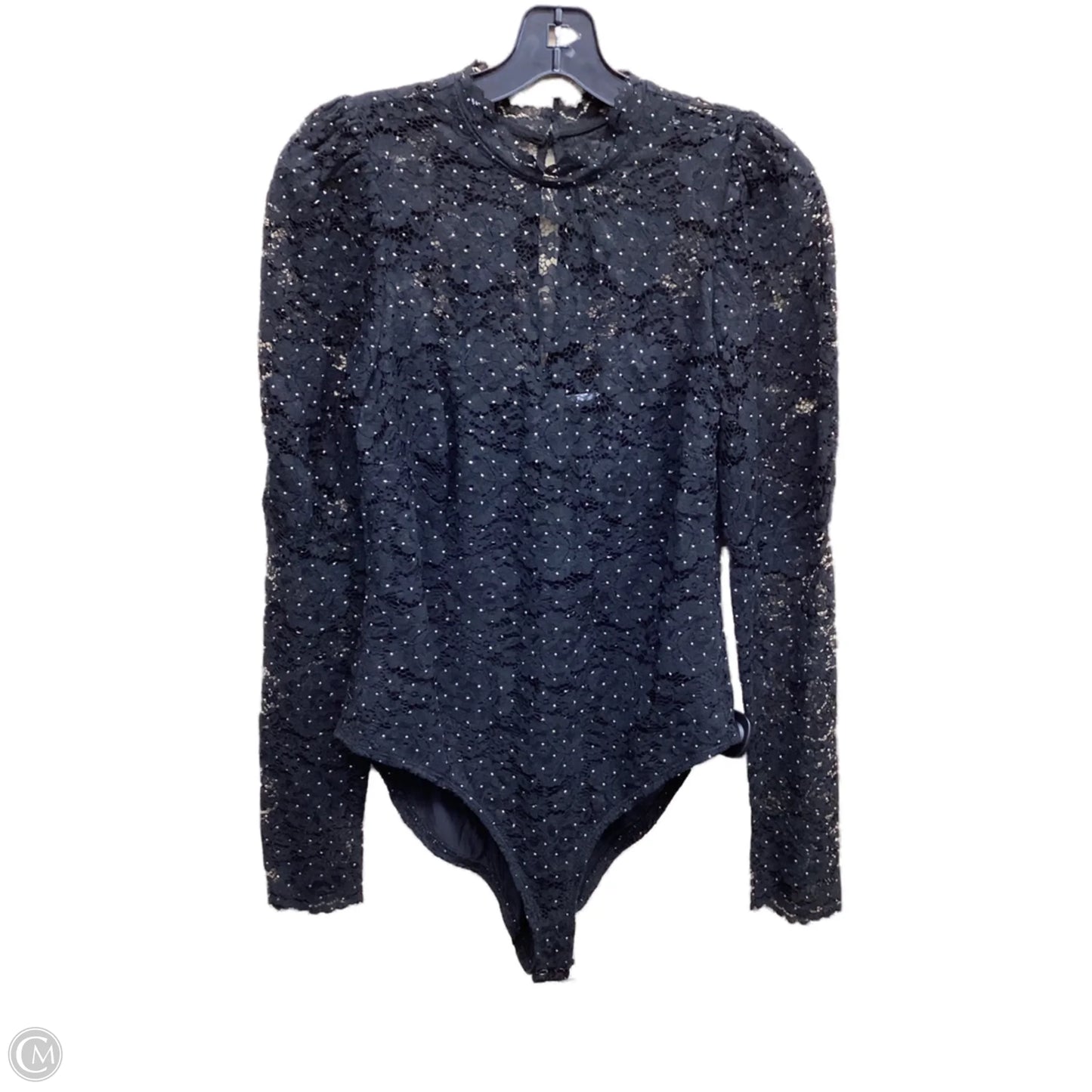 Bodysuit By Clothes Mentor In Black, Size: M