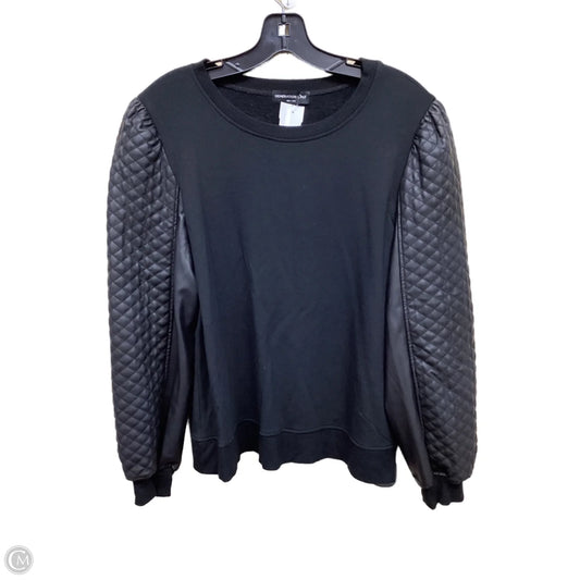 Top Long Sleeve By Clothes Mentor In Black, Size: M