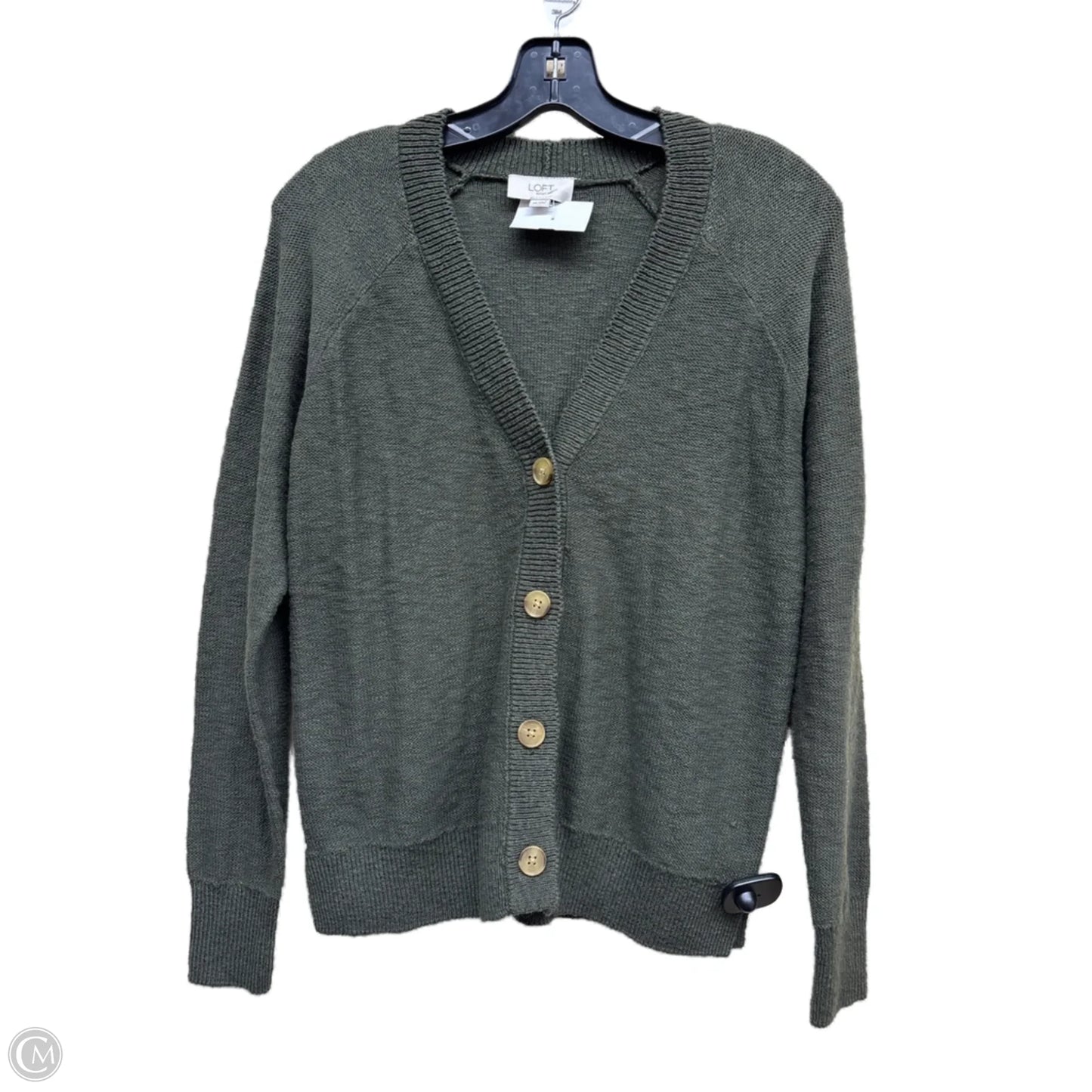 Sweater By Loft In Green, Size: Xs