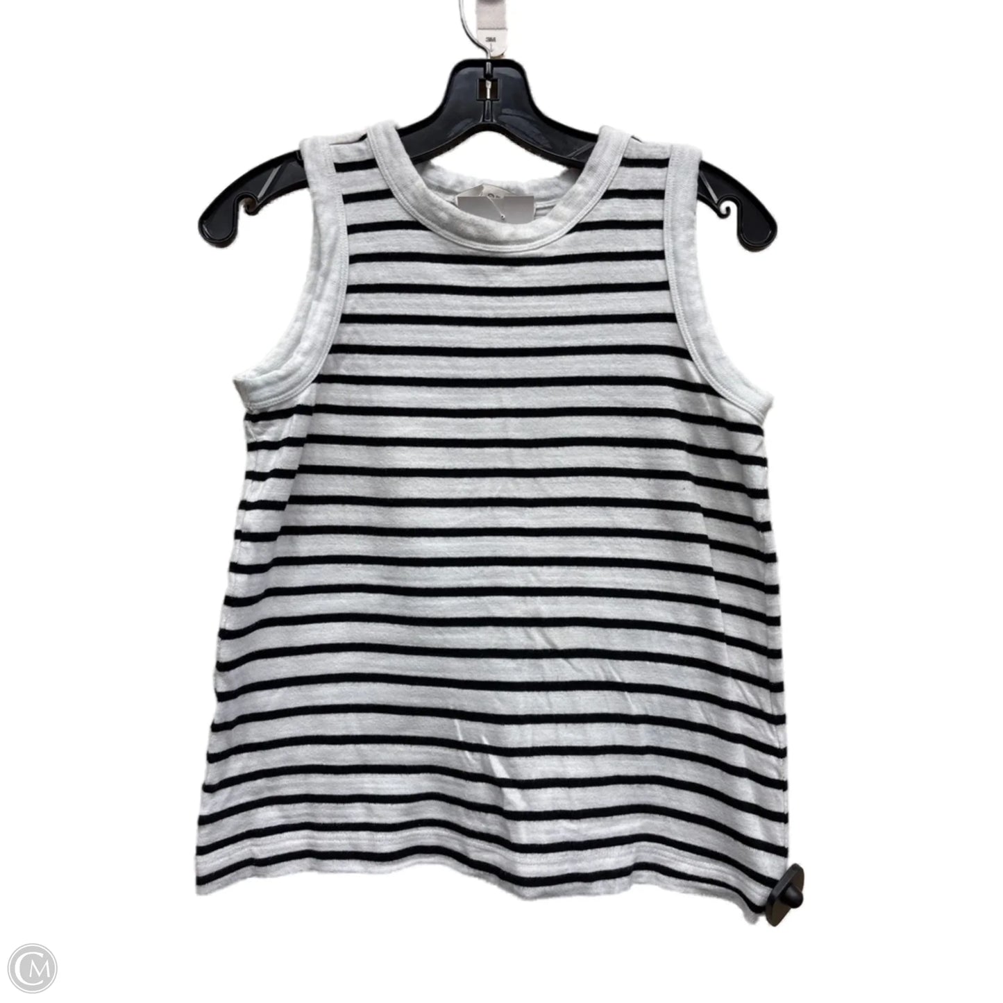 Top Sleeveless By Loft In Striped Pattern, Size: Xs