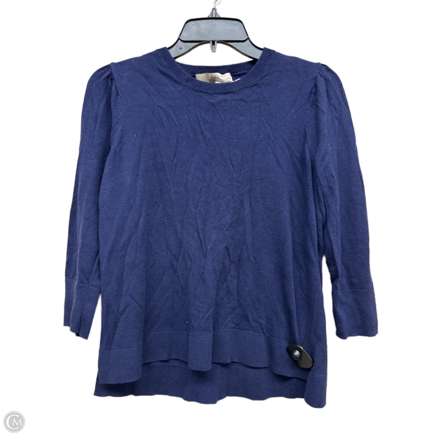 Top Long Sleeve By Loft In Blue, Size: L