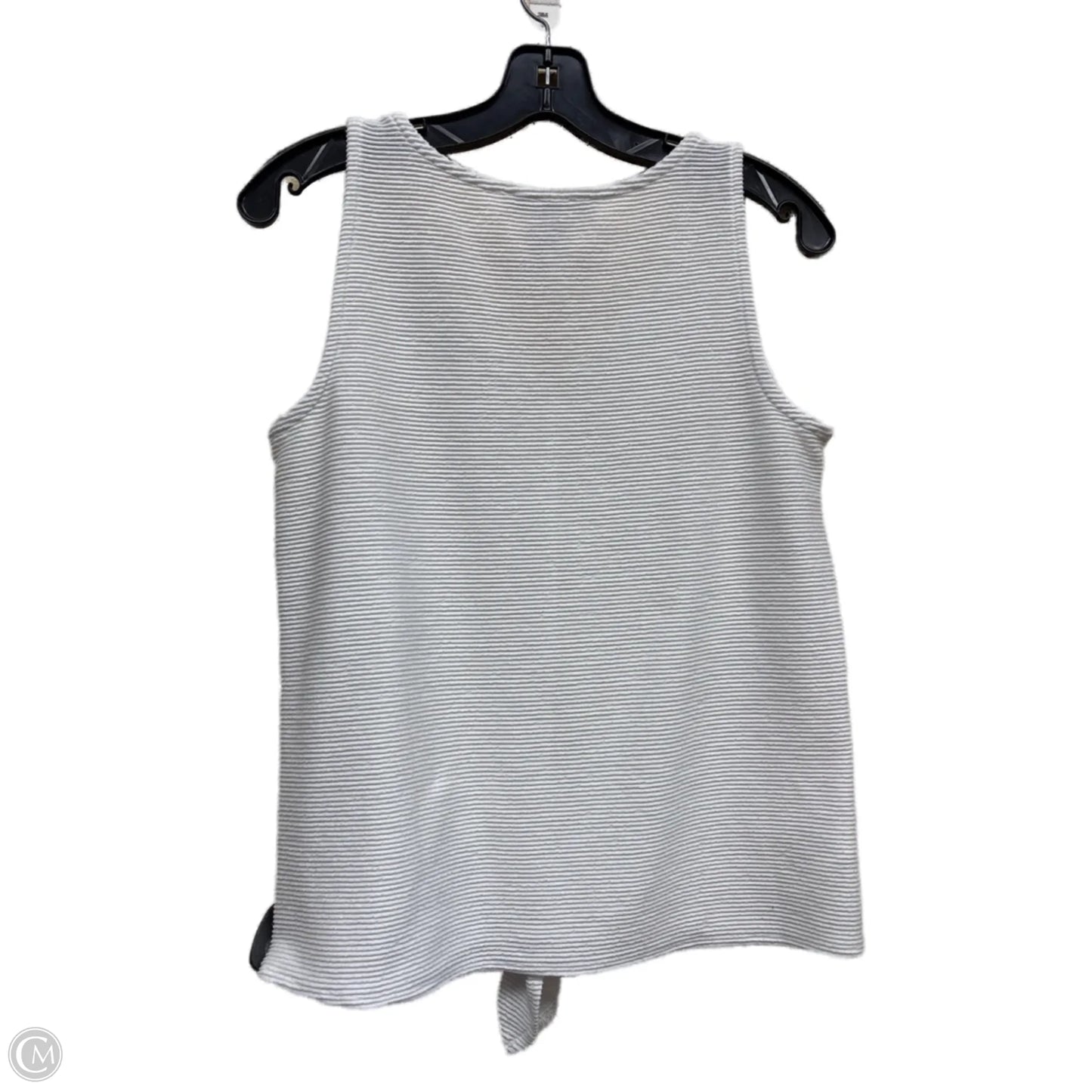 Top Sleeveless By Loft In White, Size: S