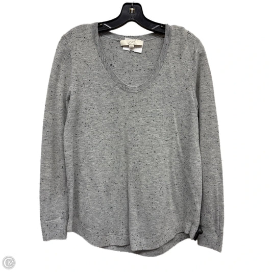 Sweater By Loft In Grey, Size: M