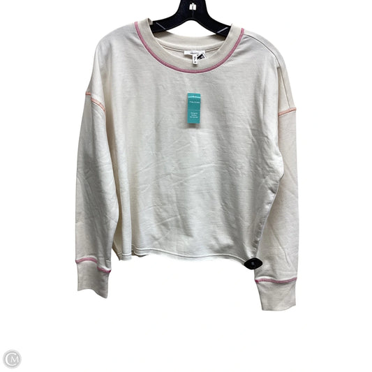Top Long Sleeve By Maurices In White, Size: M