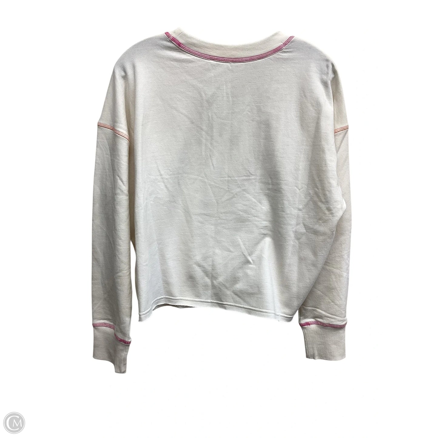 Top Long Sleeve By Maurices In White, Size: M