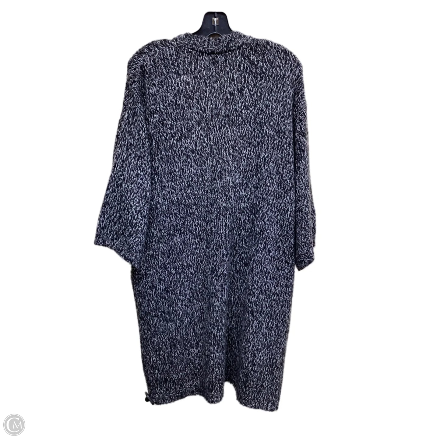 Sweater Cardigan By H&m In Grey, Size: S